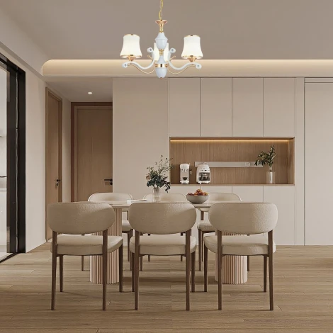 Подвесная люстра Arte Milano Florentia-3987 303987/3 Wh/Gd (220V, на цепи)