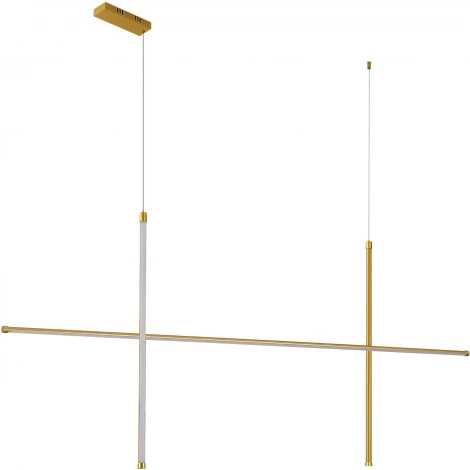 Подвесной светильник ST Luce Retico SL6207.203.50 Матовое золото LED 1*50W 3000K (220V, на тросе)