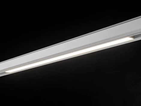 Трековый светильник магнитный светодиодный линейный матовый белый 24Вт 48V 4000К Lumker SY-LINK SY-LINK-600-WH-24-NW