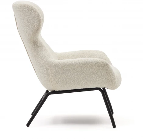 Кресло La Forma (ex Julia Grup) Belina (Белый/ Фанера)