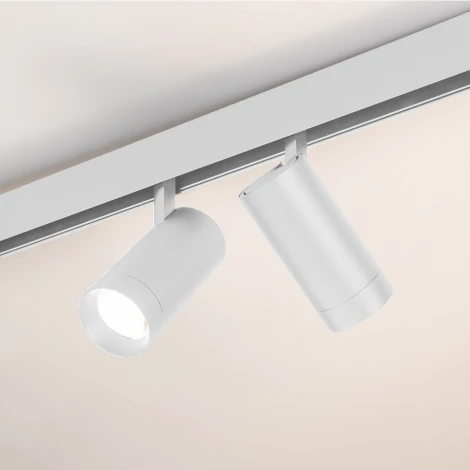 Трековый светильник магнитный светодиодный MAG-ORIENT-SPOT-R65-20W Warm3000 (WH, 24 deg, 48V) (Arlight, IP20 Металл) 037124