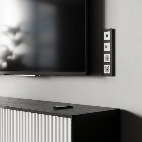 Розетка двойная Ethernet RJ-45 (белый матовый) Werkel W1181161 (a062408)