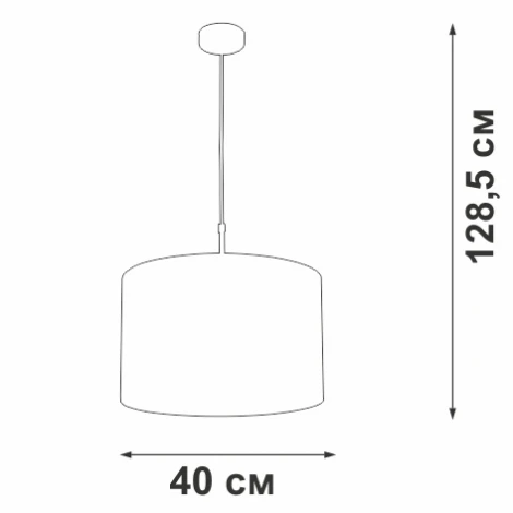 Подвесной светильник V4701-1/1S Vitaluce (220V, на проводе)