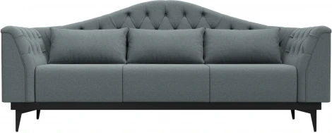 Диван кухонный прямой Флорида (Серый/Рогожка) Лига Диванов арт.122490