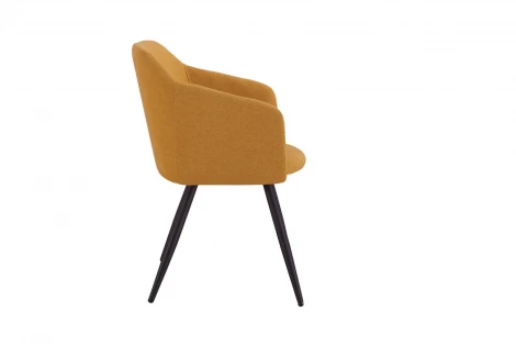 Стул DC-1727-2 желтый PK598B-4/черный