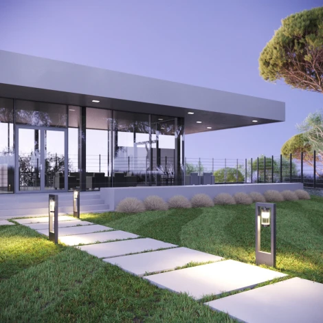 Наземный светильник Gauss Clio GD019 (220V, IP54)