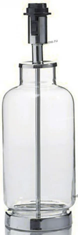 Основание настольной лампы Lampgustaf Cargo, 1 лампа, прозрачный с хромом