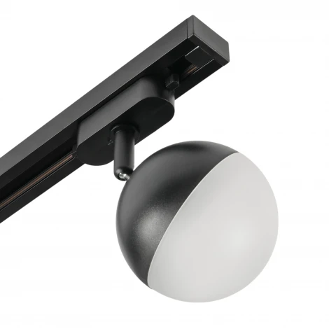Трековый светодиодный светильник однофазный MyFar Ball MT0125-GX53-B (220V, шар)