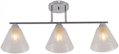 Потолочная люстра на штанге Seven Fires Fabius SF3391/3C-CR-CL