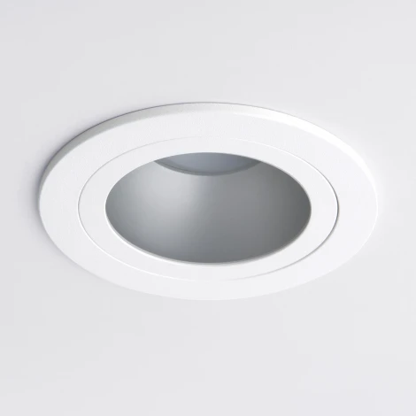 Встраиваемый точечный светильник Elektrostandard 122 MR16 серебро/белый