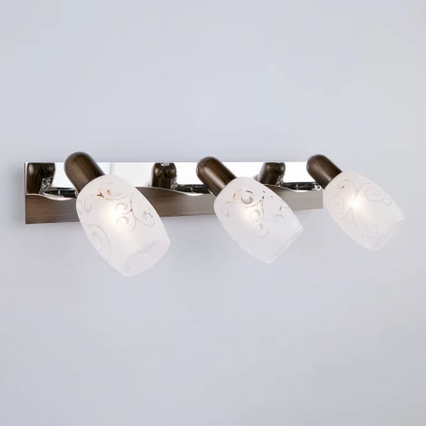 Спот Eurosvet 60301 60301/3 хром/венге