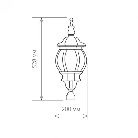 Наземный фонарь Elektrostandard Farola 1043