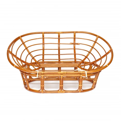 Кресло "MAMASAN" 23/02 W / без подушки / Cognac (коньяк)