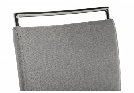 Обеденный стул Woodville Oddy light grey fabric 11548