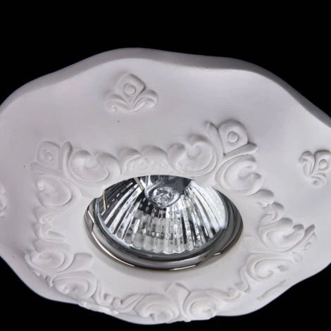 Встраиваемый точечный светильник Maytoni Gyps Classic DL284-1-01-W (220V)