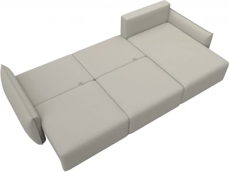 Диван угловой Лига-051 НПБ Лонг угол универсальный Лига Диванов (Рогожка) арт.128659