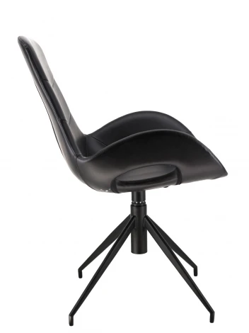 Обеденное кресло Everprof Freedom Экокожа Черный