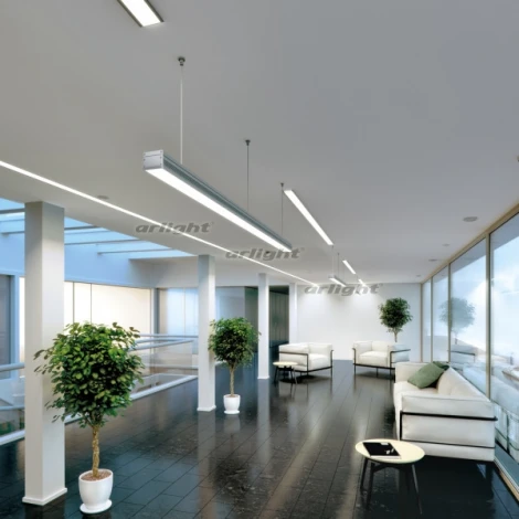 Профиль KLUS-POWER-RW70F-2000 ANOD (Алюминий) 019881 Arlight