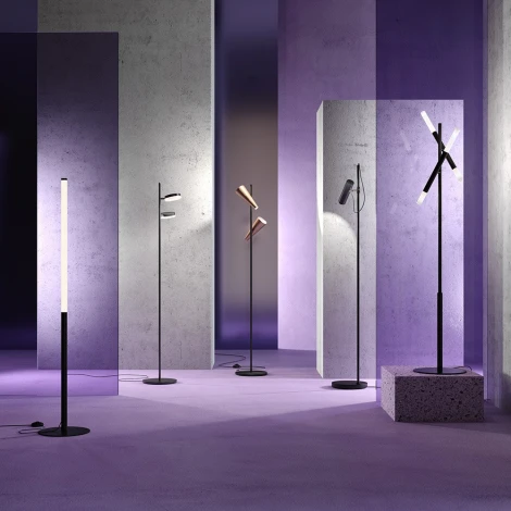 Торшер Maytoni Vigo MOD070FL-02B (220V, асимметрия)