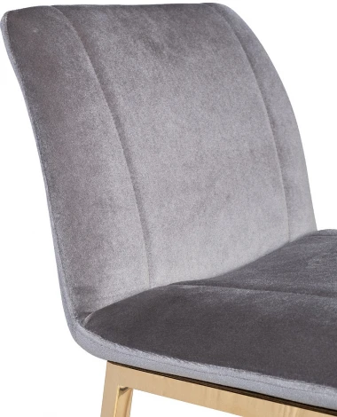 Барный стул Garda Decor 30C-DX-2091 GRE (Золото/Серый)