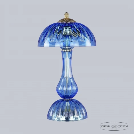 Интерьерная настольная лампа Bohemia 1371 1371L/3/25 G Aquamarine/M-1H