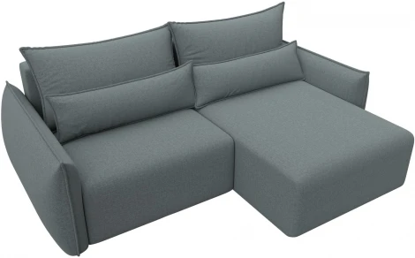 Диван угловой Лига-051 НПБ угол универсальный Лига Диванов (Рогожка) арт.128648