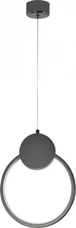 Подвесной светильник Newport 15000 15106/S black glossy (LED, 220V, на проводе, круглые)