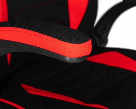 Кресло игровое DOBRIN RICK (черно-красный)