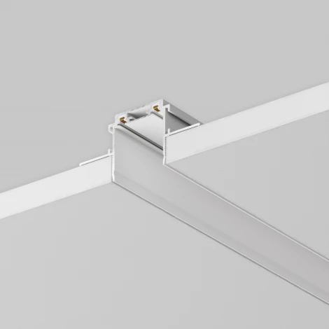 Шинопровод под гипсокартон 2м Radity встраиваемый белый (магнитный) Maytoni Technical TRA084MP-12W