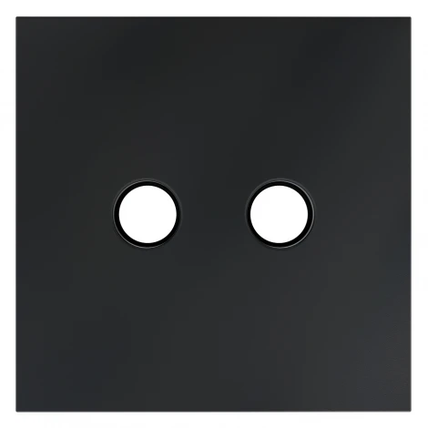 Накладка для розетки телевизионной оконечной TV+SAT Voltum S70 VLS001607 (графит)