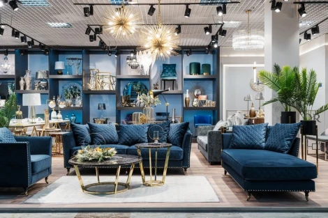 Стол журнальный Dark Emperador  d100*40,6см Garda Decor арт.33FS-CT20C05-PG