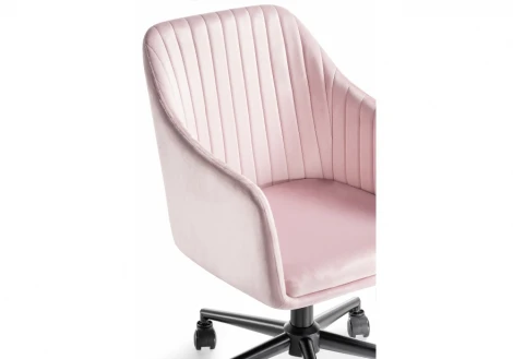 Компьютерное кресло Woodville Tonk light pink / black 11954