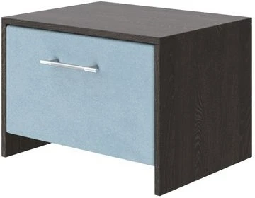 PROxSON Тумба Varna (ЛДСП Кантербери+ткань Дуб Кантербери/Teddy Морозная свежесть) 51x40