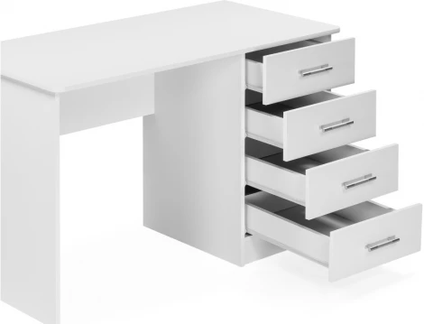 Стол письменный Woodville СП4 белый 427731