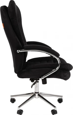 Компьютерное кресло CHAIRMAN HOME 795 (Металл,Пластик,Велюр/Черный)