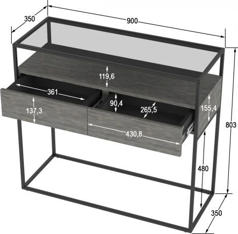 Консоль Калифорния Эйден Интра