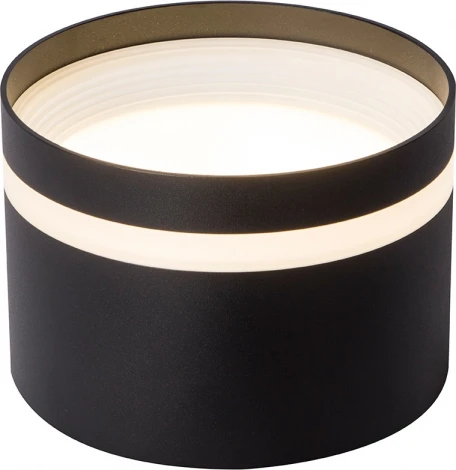 Светильник потолочный Feron HL372 LUNA 48735 25W, GX70, черный (220V, круглые)