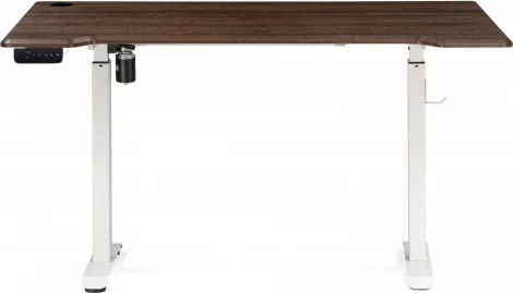 Компьютерный стол Маркос с механизмом подъема 140 (Маркос с механизмом подъема 140х80х75 орех кантри / белый) Notta арт.578405