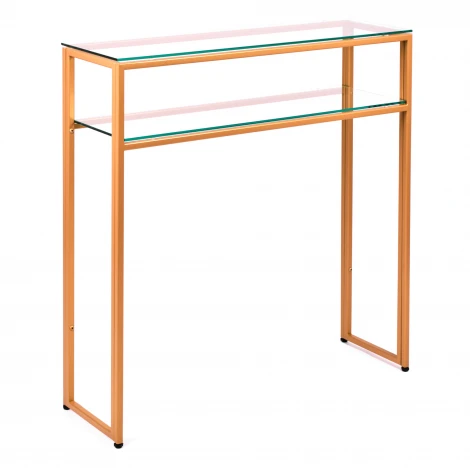 Консольный стол AllConsoles 1044-CG clear золотой