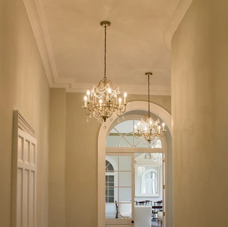 Подвесная люстра Gianna FE-GIANNA4 Feiss (220V, на цепи, свеча)