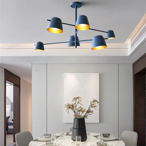 Потолочная люстра на штанге Goda Blue ImperiumLoft Goda01 (204170-26) (220V)