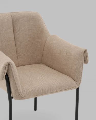 Стул Фальчин рогожка бежевый Stool Group арт.УТ000041519