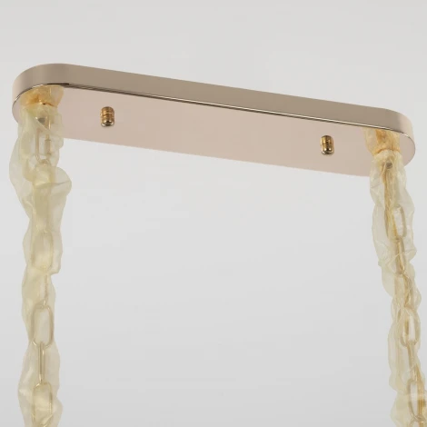 Подвесная люстра Citilux Darby CL309272 (220V, подвески, на цепи, листья)