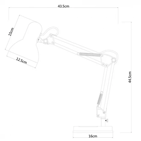 Офисная настольная лампа Arte Lamp Junior A1330LT-1AB (220V)
