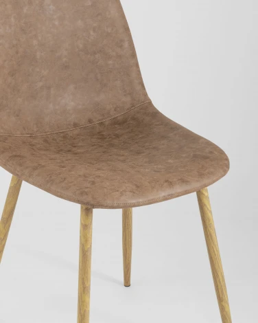 Стул Stool Group Валенсия винтаж коричневый УТ000002215