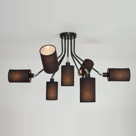 Потолочная люстра Eurosvet Duetto 70072/7 черный