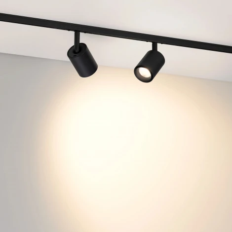 Трековый светильник MAG-MICROCOSM-SPOT-ZOOM-R47-9W Warm3000 (BK, 15-55 deg, 24V) (Arlight, IP20 Металл) 051769