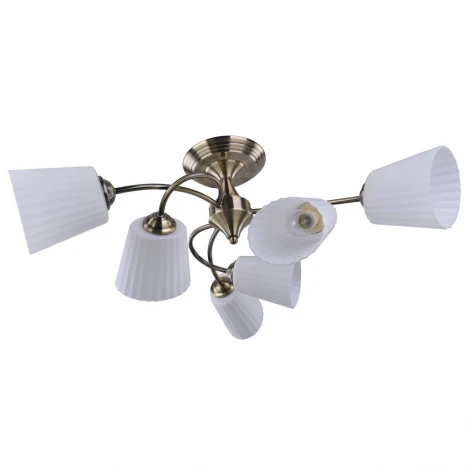 Потолочная люстра IDLamp Dorothea 879/6PF-Oldbronze