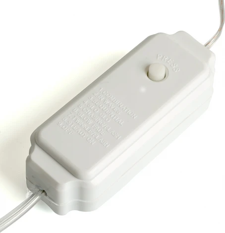 Светодиодная гирлянда Feron CL577 48616 линейная Роса 220V 2700К c питанием от сети