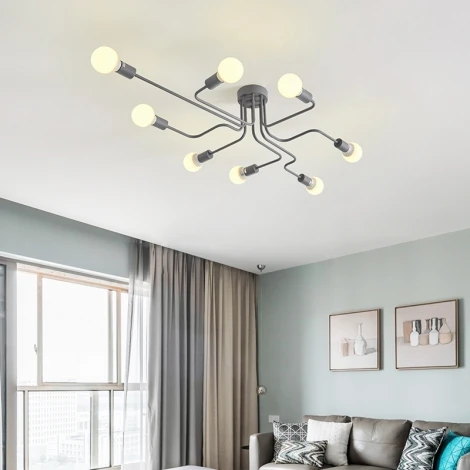 Потолочная люстра Scheme Gray ImperiumLoft Schemegray01 (102022-26) (220V)